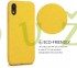Eco Bio kryt iPhone XR - žltý
