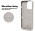 Silikónový kryt iPhone 13 Mini - Ivory