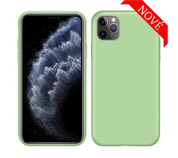 Silikónový kryt iPhone 11 Pro Max - zelený