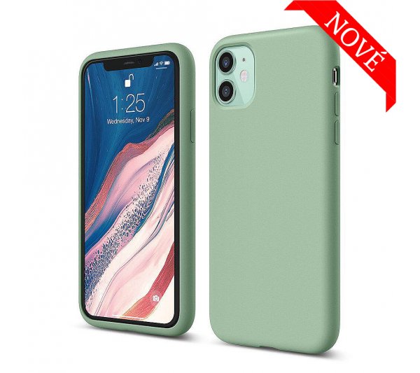 Silikónový kryt iPhone 11 - zelený