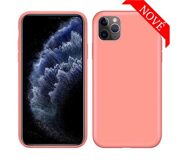 Silikónový kryt iPhone 11 Pro Max - ružový