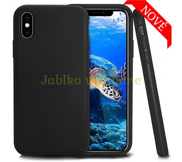 Eco Bio kryt iPhone X, XS - čierny