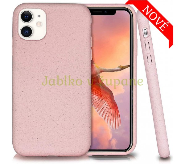 Eco Bio kryt iPhone 11 - ružový