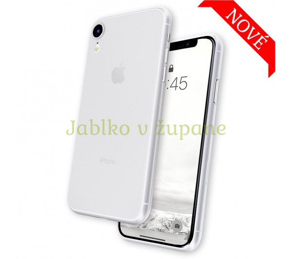 Ultratenký kryt Full iPhone XR - biely