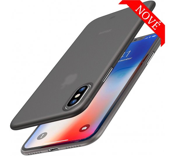 Ultratenký kryt Full iPhone XS Max - čierny