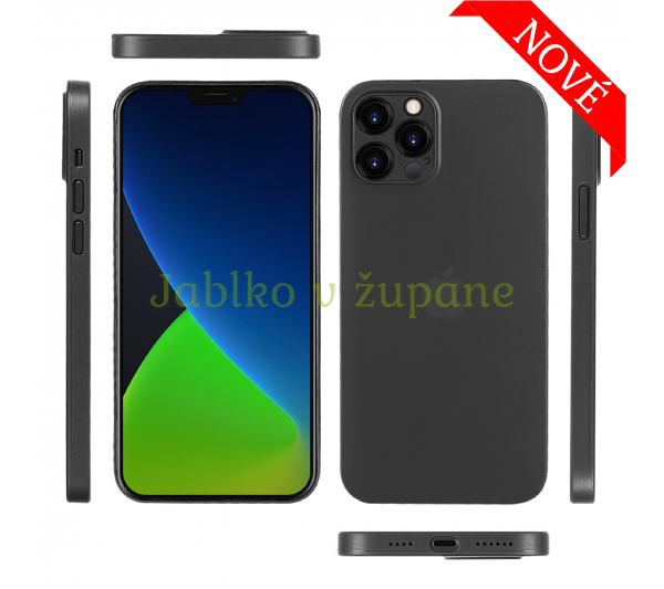 Ultratenký kryt Full iPhone 12 Pro - sivý