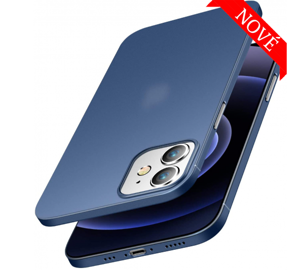 Ultratenký kryt iPhone 12 Mini - modrý