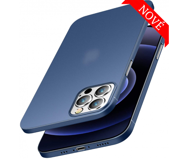 Ultratenký kryt iPhone 12/12 Pro - modrý
