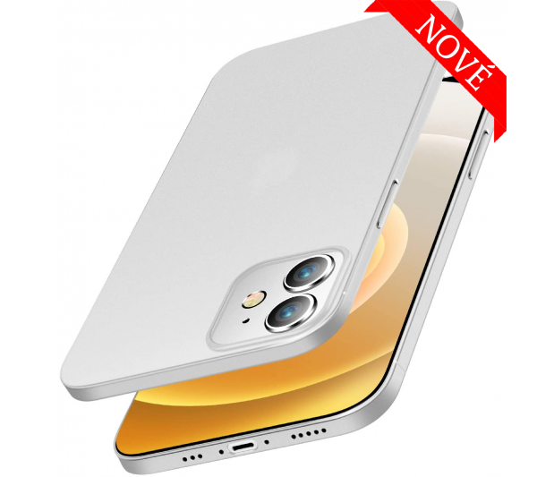 Ultratenký kryt iPhone 12 Mini - biely