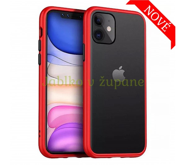 Kryt Strong iPhone 11 - červený