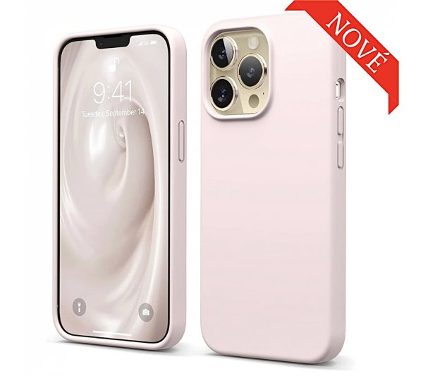 Silikónový kryt iPhone 13 Pro - ružový
