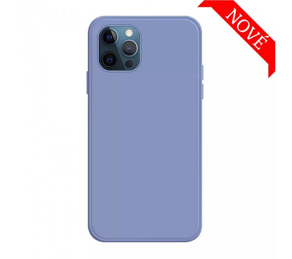 Silikónový kryt iPhone 12 Pro Max - svetlo modrý