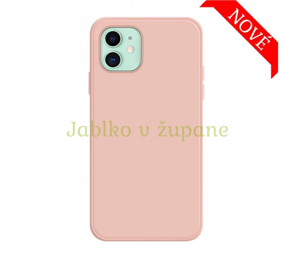 Silikónový kryt iPhone 12 Mini - ružový